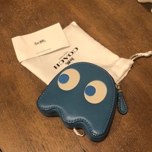 NWOT coach Pac-Man ghost coin